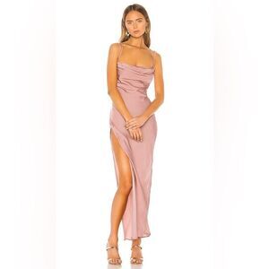 Michael Costello x REVOLVE Braxton Dress in Rose